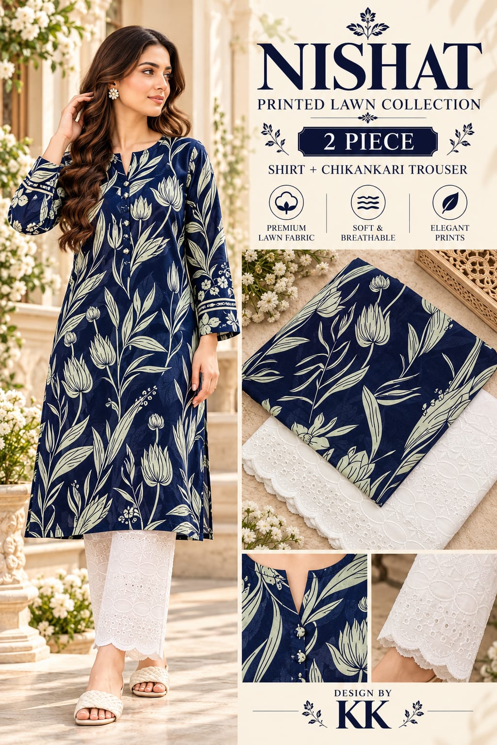 NISHAT LAWN PRINTS