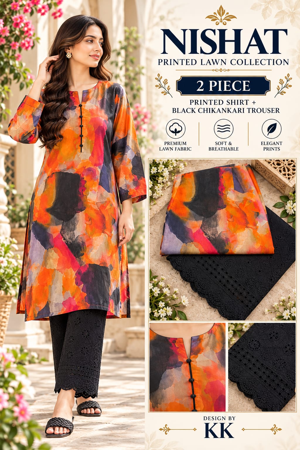 NISHAT LAWN PRINTS