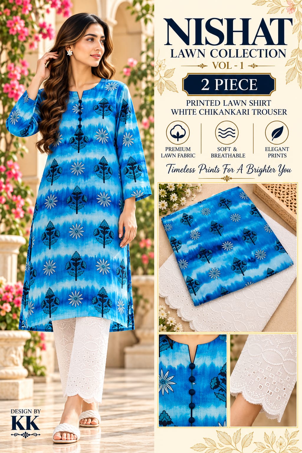 NISHAT LAWN PRINTS
