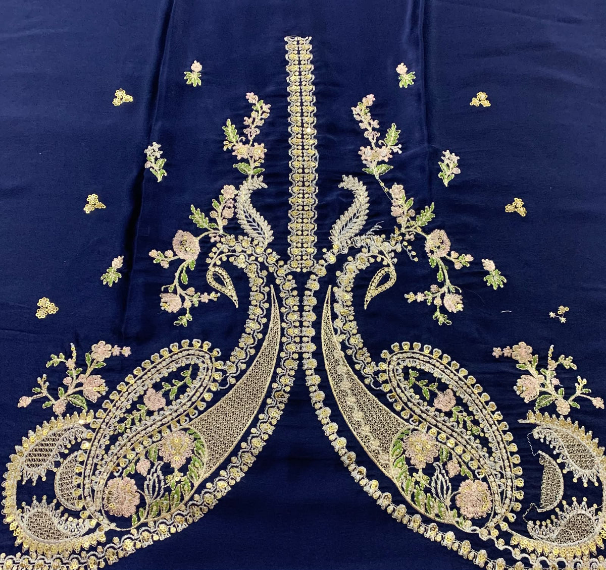 ETHNIC 3 PCS SILK KAFTAAN