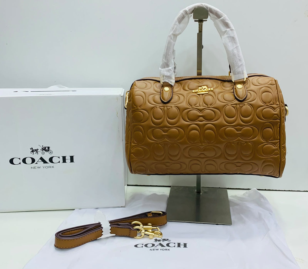 COACH ROWAN DUFFLE SHOULDER BAG