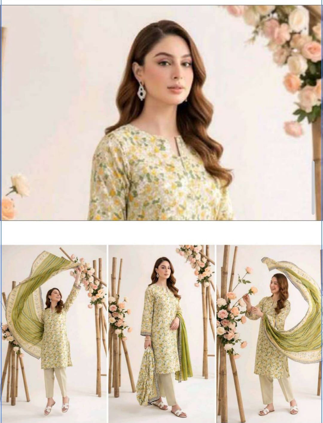 COCO DIGITAL PRINTED 3 PC LAWN