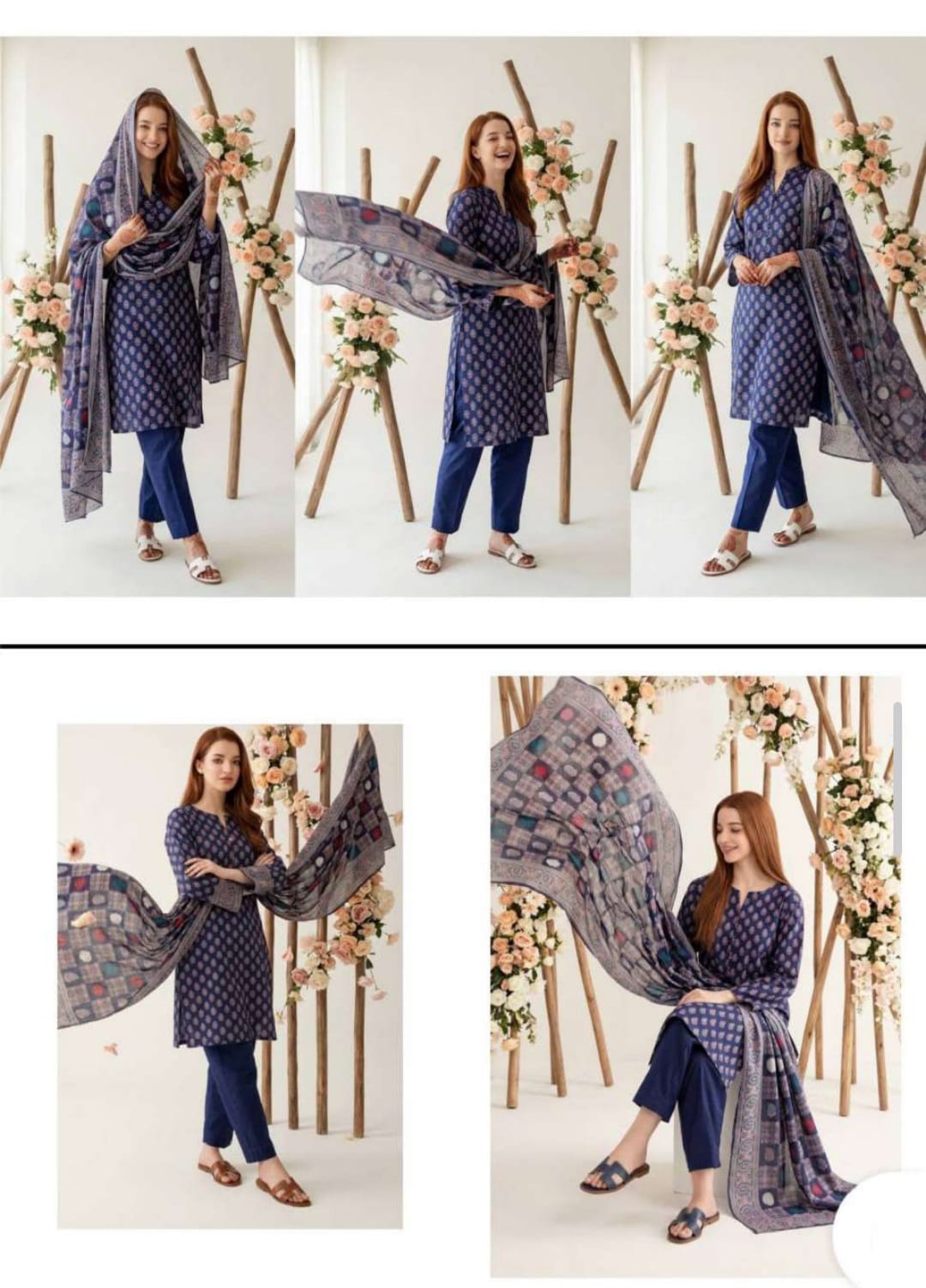 COCO DIGITAL PRINTED 3 PC LAWN