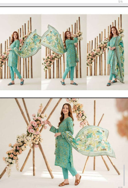 COCO DIGITAL PRINTED 3 PC LAWN