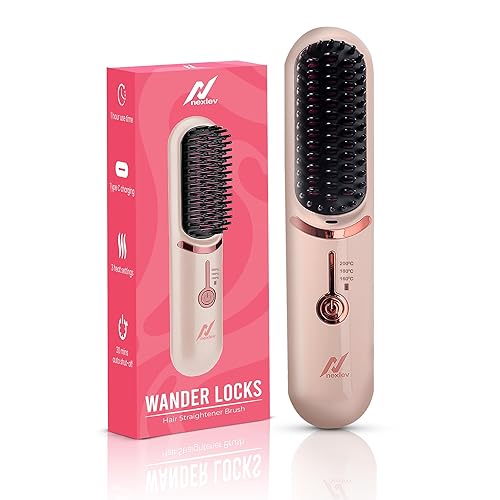 Wireless Hair Straightener Brush