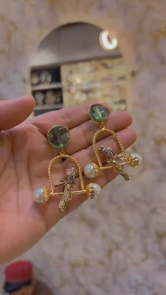 Elevate your style with stunning women’s jewelry Dublait Turkish style earing